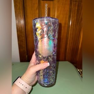 Starbucks winter collection 2023 iridescent 24oz tumbler
